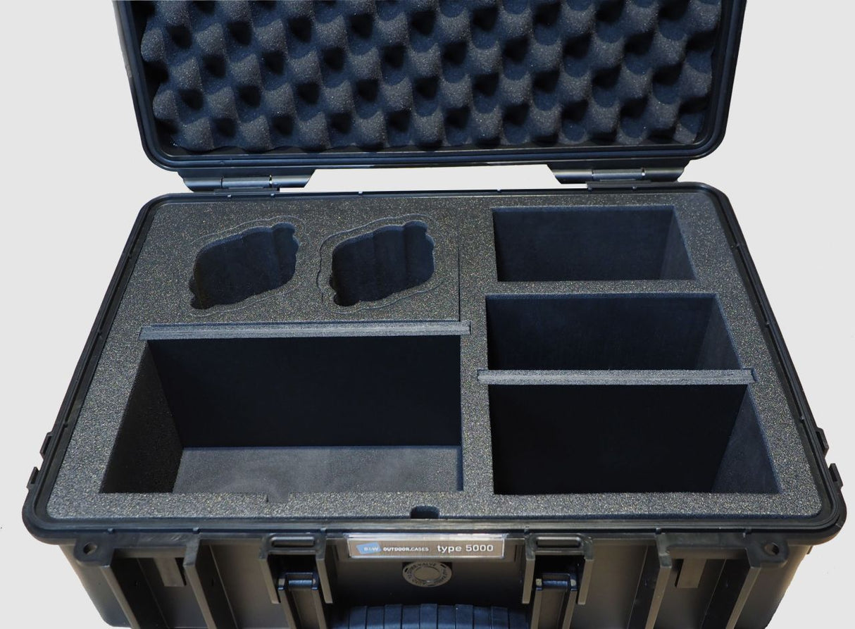B&W Case Type 5000 Sony Fotokoffer Transportkoffer 47 x 36,5 x 19cm