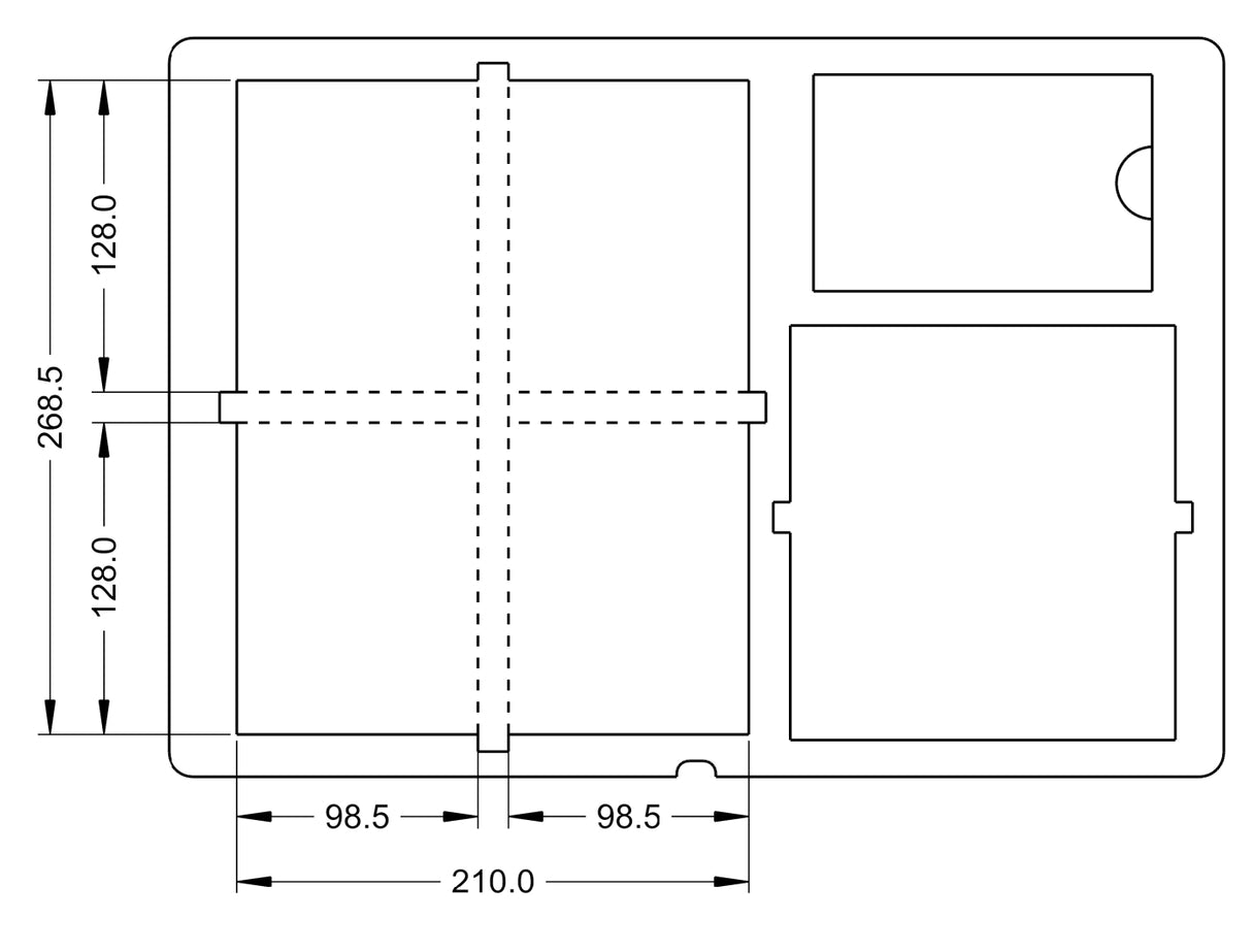 B&W Case Type 5000 Sony Fotokoffer Transportkoffer 47 x 36,5 x 19cm