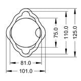 B&W Case Type 5000 Sony Fotokoffer Transportkoffer 47 x 36,5 x 19cm