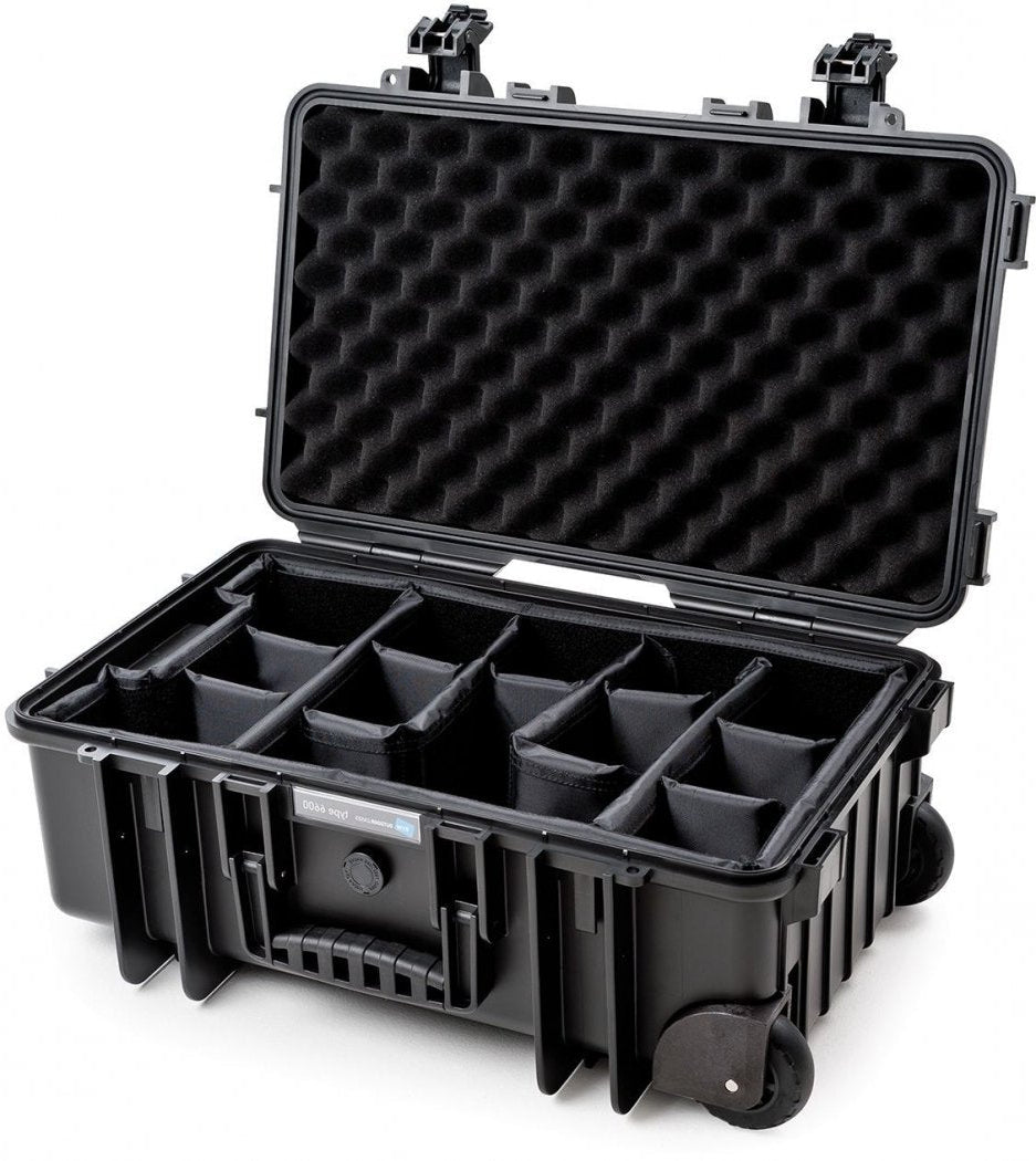 B&W Case Type 6600 Outdoor Case Koffer Trolley 55 x 35 x 22,5 cm