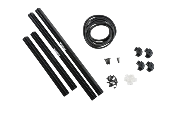 B&W Einbaurahmen ABS für Case 6000/6040 Schwarz