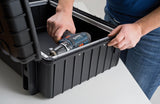 B&W Einbaurahmen ALU für Case 6000/6040 silber