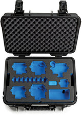 B&W Case Typ 4000 schwarz GoPro 9-12 Koffer GoPro Transportkoffer 42 x 32,5 x 18cm