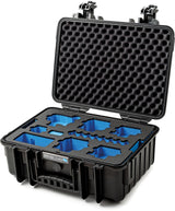 B&W Case Typ 4000 schwarz GoPro 9-12 Koffer GoPro Transportkoffer 42 x 32,5 x 18cm