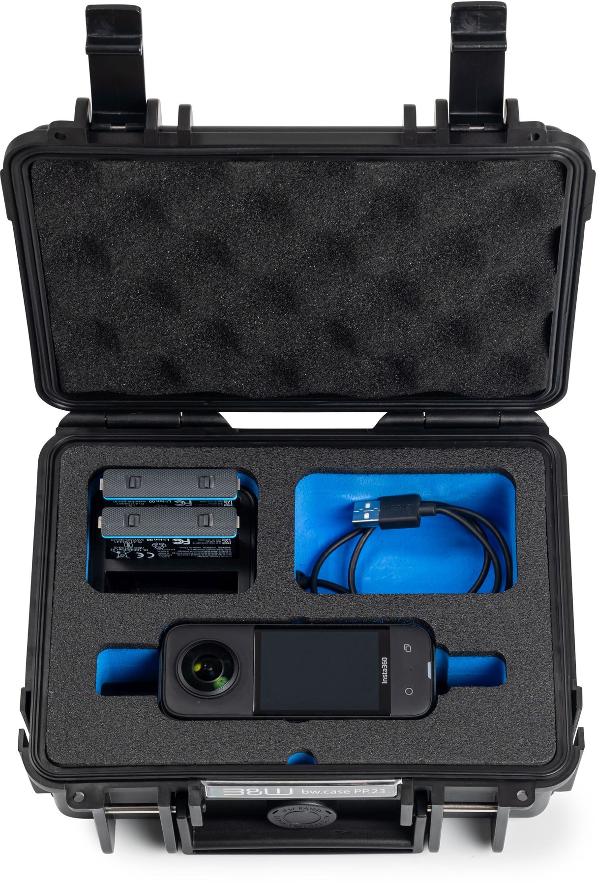 B&W Insta360 X3 Case Typ 500 Schutzkoffer Fotokoffer Videokoffer
