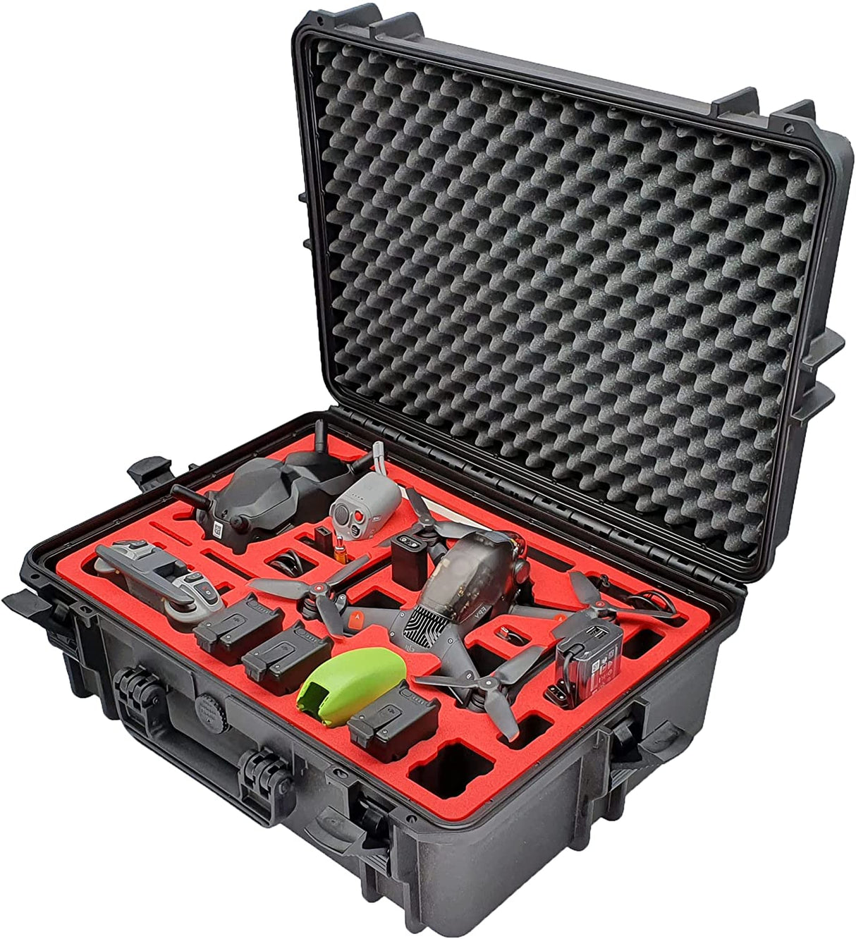 MC-CASES® Transportkoffer für DJI FPV Combo und viel Zubehör - Explorer Edition