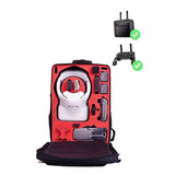 MC-CASES® Transport Rucksack für DJI Mavic 2 & DJI Goggles & Smart Remote Controller