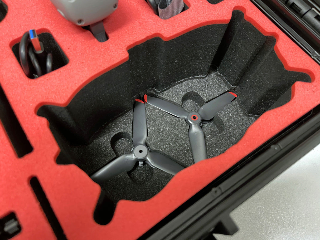 MC-CASES® Transportkoffer für DJI FPV Combo und viel Zubehör - Explorer Edition