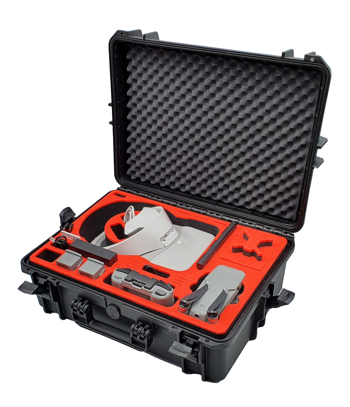 MC-CASES® Koffer für DJI Mavic Air 2S und Air 2  & DJI Goggles und 6 Akkus + Zubehör