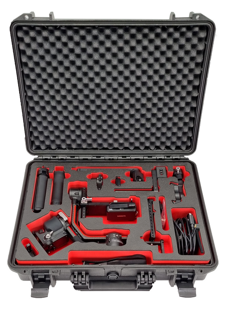 MC-CASES® Professioneller Koffer speziell passend für DJI Ronin RS2 Pro Combo