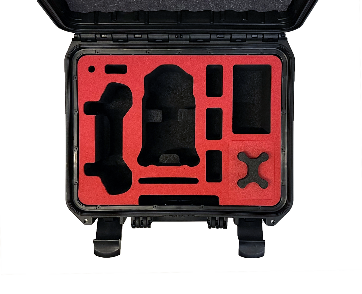 MC-CASES® Professioneller Koffer für DJI Mini 3 Pro Platz für bis zu 9 Akkus