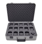MC-CASES® Uhrenkoffer Transportkoffer für bis zu 14 Uhren - Luxury Line - Aluminium Koffer handgemacht