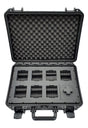 MC-CASES® Uhrenkoffer Transportkoffer bis zu 8 Uhren wasserdicht absch