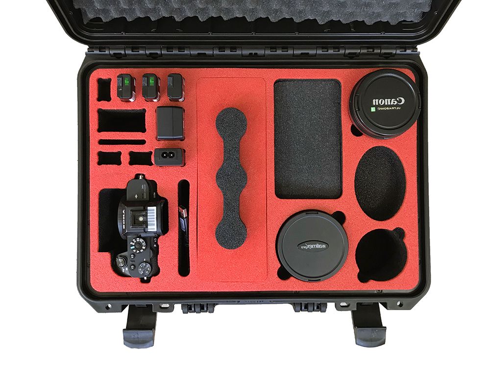 MC-CASES® Profi Transportkoffer für Sony Alpha 7