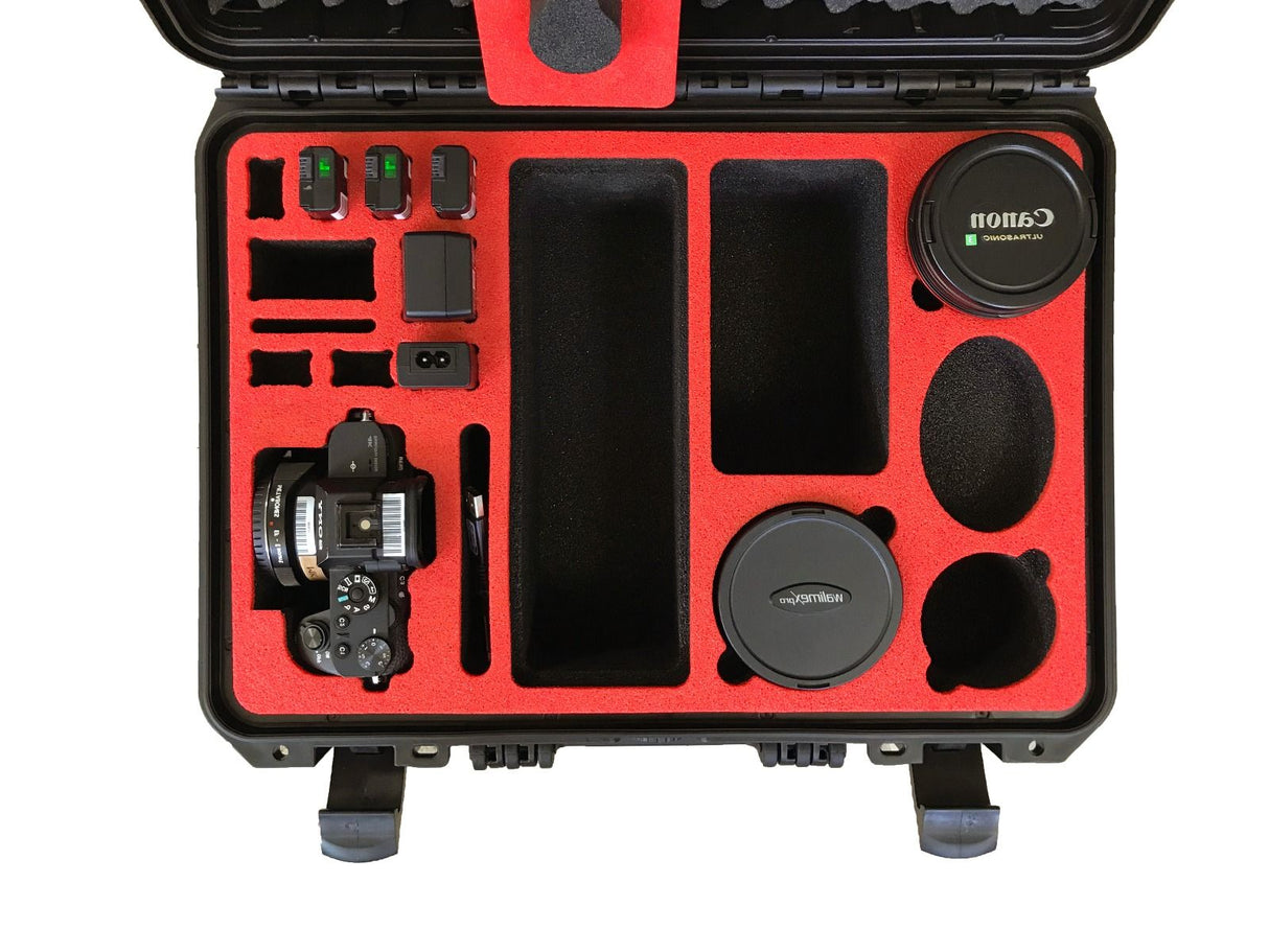 MC-CASES® Profi Transportkoffer für Sony Alpha 7