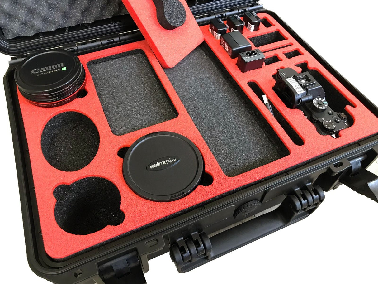 MC-CASES® Profi Transportkoffer für Sony Alpha 7
